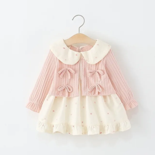 Girls Dress Spring and Autum Kidsren's Baby Girl Doll