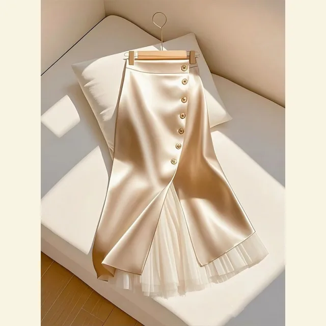 2026 this year's popular high-end super good-looking apricot stitching