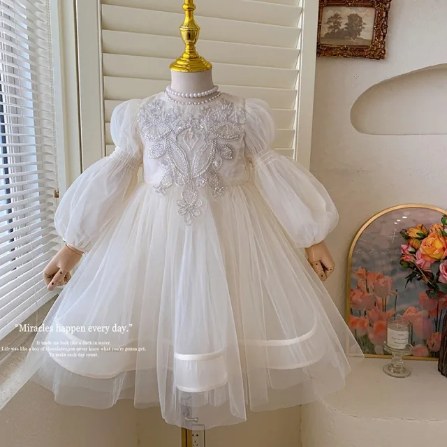 Girls Princess Dress for Kids – Sleeveless Flower Girl Party Dress Soft Cotton Blend