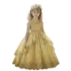 Luxury Embroidery Princess Kids Party Frock — product photo 3 — shop Bangladesh | RADANAN