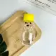 60ml Clear Plastic Bear-Shaped Juice Bottle with Color Cap