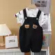 Summer Casual Thin Sleeve Cartoon Pattern Top and Overall Child Outfit — product photo 5 — shop Bangladesh | RADANAN