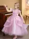 Girls' Princess Dress, Asymmetrical Long Mesh Dress, Medium and Large Children's Piano Performance Dress — product photo 3 — shop Bangladesh | RADANAN