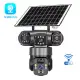360-Degree Panoramic Three-Screen Solar Camera Three-Lens Wireless Wifi — buy online in Bangladesh — RADANAN