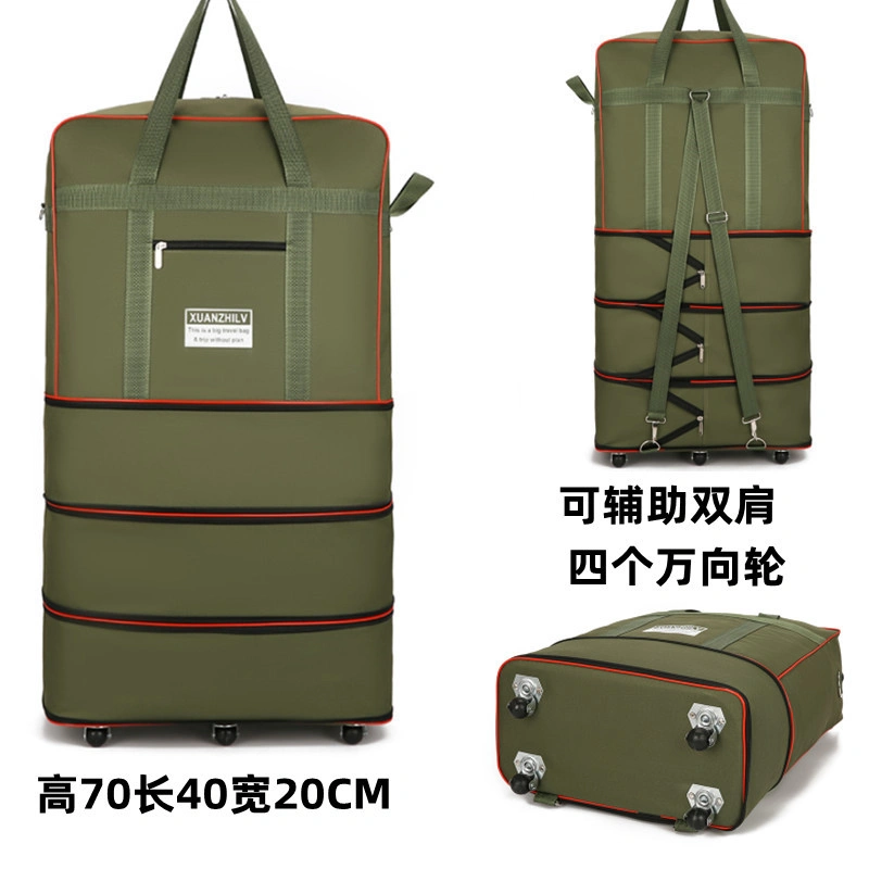 Folding Travel Bag Luggage Case Universal Wheel Storage Box Large Capacity — product photo 10 — shop Bangladesh | RADANAN