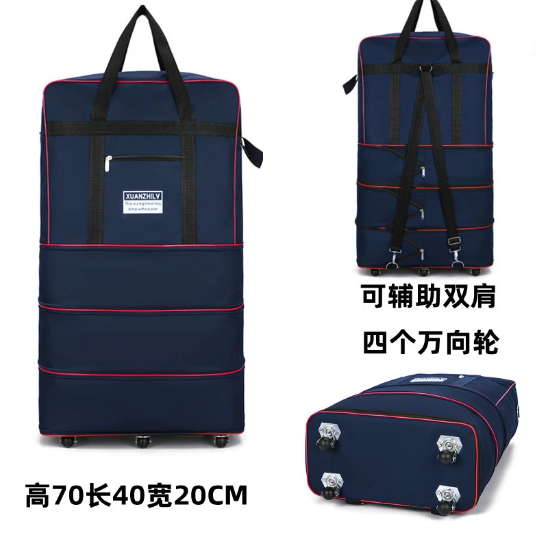 Folding Travel Bag Luggage Case Universal Wheel Storage Box Large Capacity — product photo 11 — shop Bangladesh | RADANAN