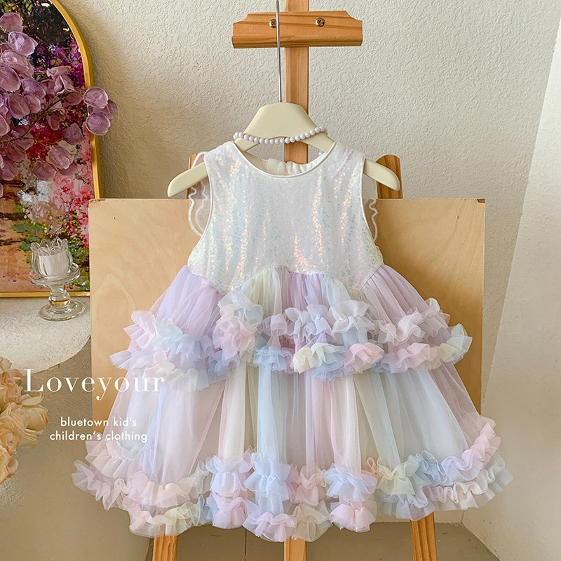 Baby Girl Stylish Dress Set – Korean Fashion Kids Party Outfit Premium — product photo 4 — shop Bangladesh | RADANAN