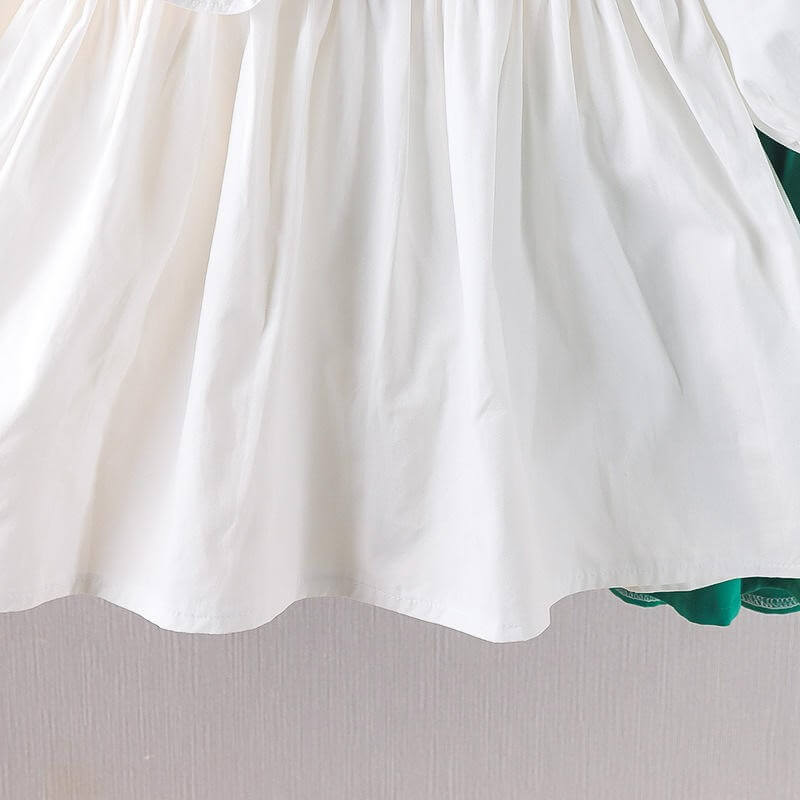 Princess skirt little girl doll neck autumn style stylish — product photo 4 — shop Bangladesh | RADANAN