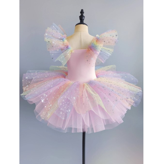 Romantic Princess Dress Girls Children's Stage Dancewear Performance Party Wear — product photo 5 — shop Bangladesh | RADANAN